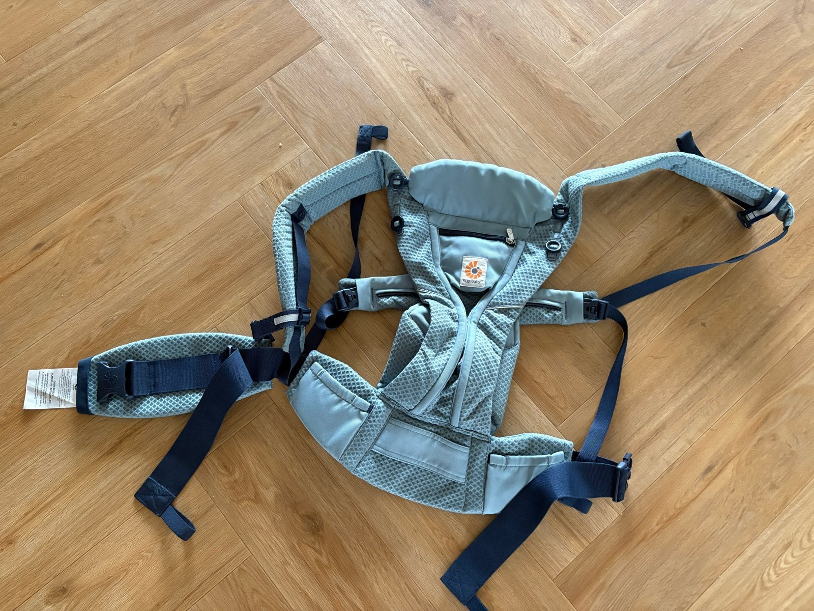 Ergobaby omni breeze Draagzak, Buik of Rug, Zo goed als nieuw, Draagzak, Ophalen