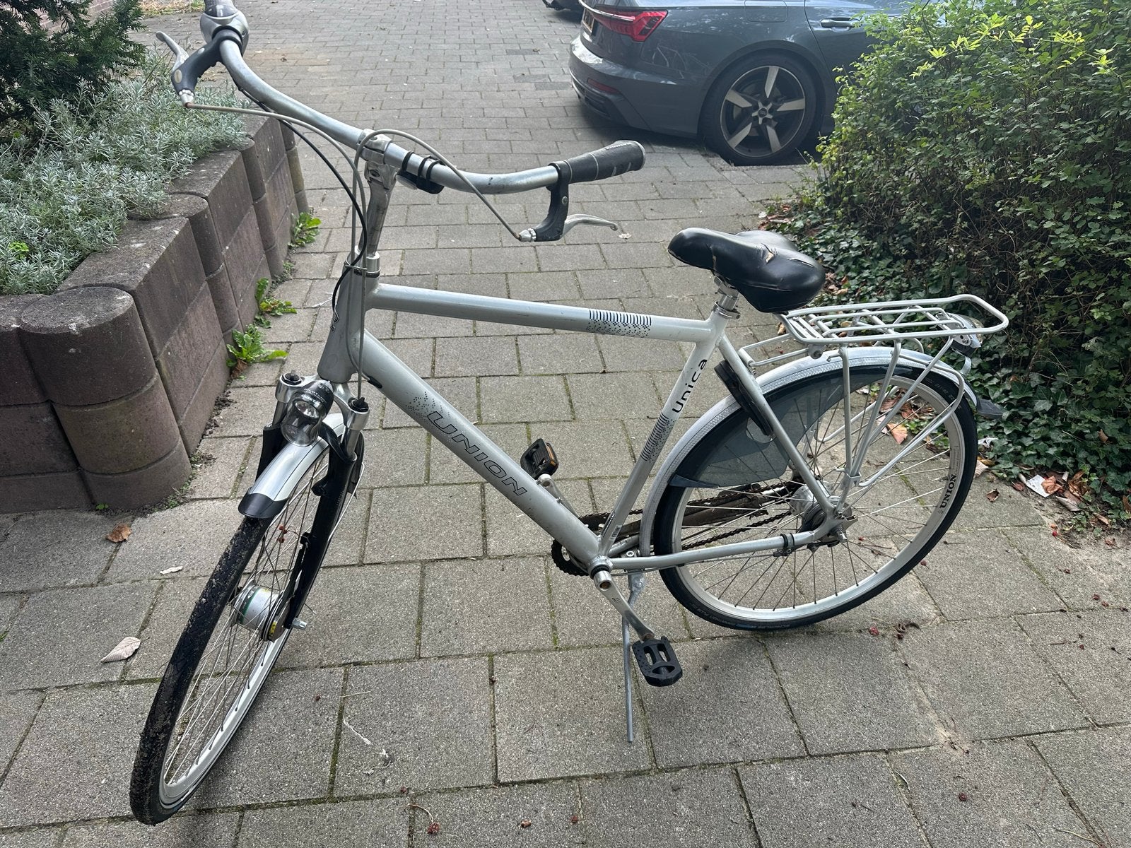 Union Unica damesfiets - Gebruikt, Fietsen en Brommers, Velgrem, Ophalen, Overige merken, 53 tot 56 cm