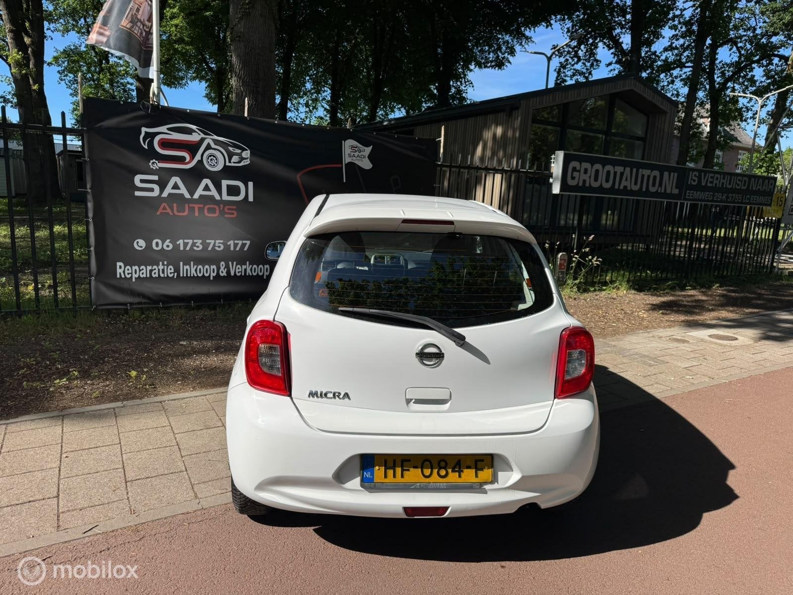 Nissan Micra 1.2 Acenta Nieuwe APK, Auto's, Nissan, Euro 6, 1198 cc, Wit, Origineel Nederlands