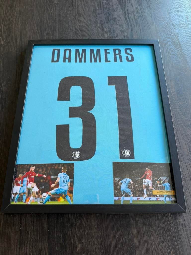Gedragen Shirt Dammers, Ophalen, Zo goed als nieuw, Buitenlandse clubs, Shirt