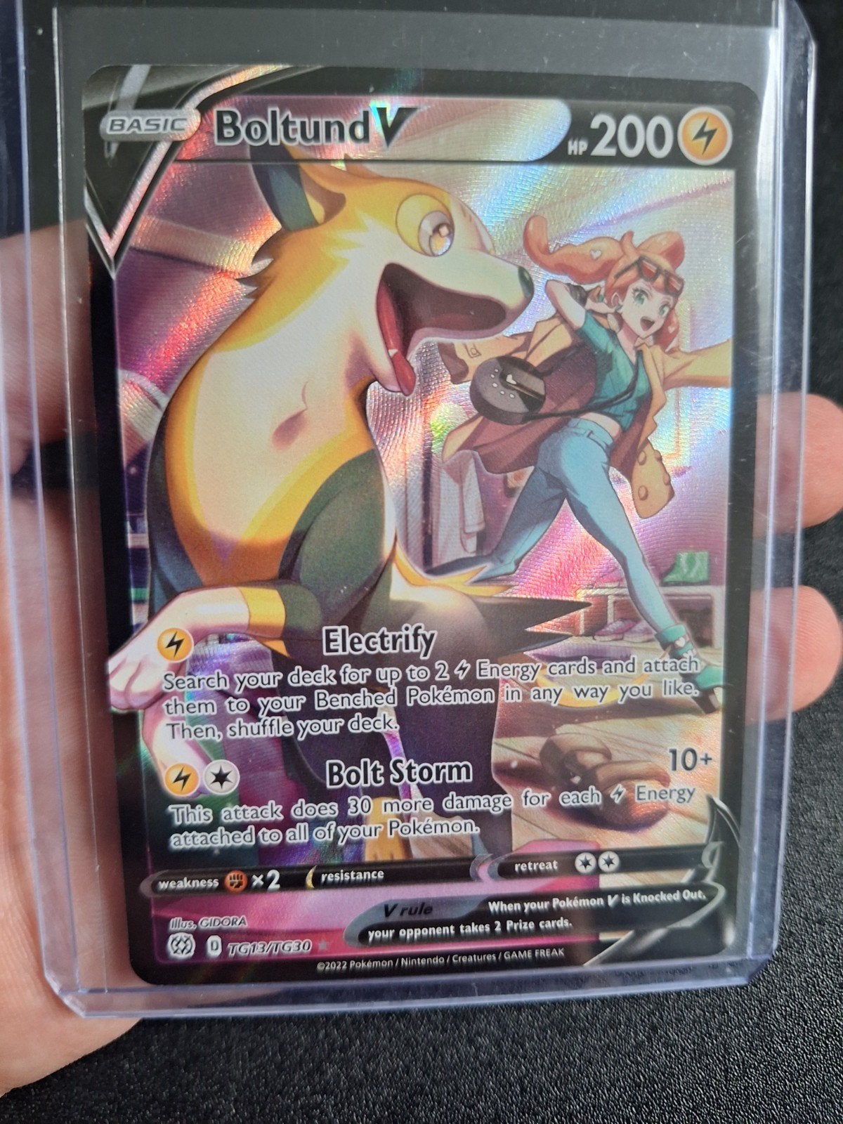 Boltund TG13/TG30 | Brilliant Stars, Ophalen of Verzenden, Nieuw, Losse kaart, Foil