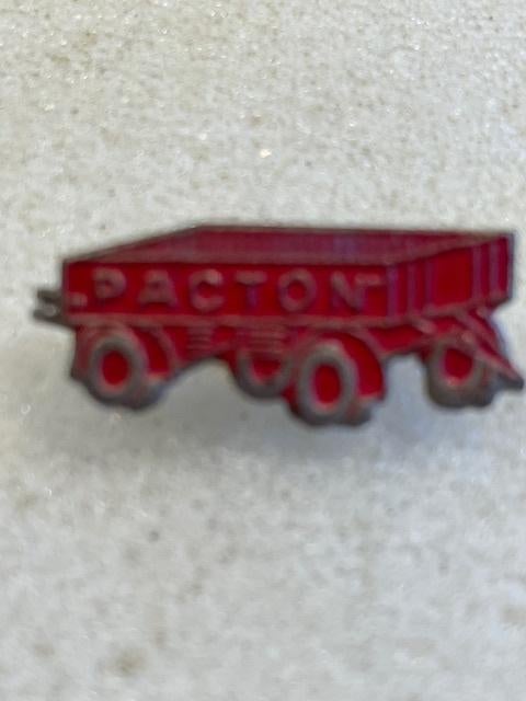 Pacton trailer / vrachtauto speldje, Ophalen of Verzenden, Zo goed als nieuw, Overige onderwerpen