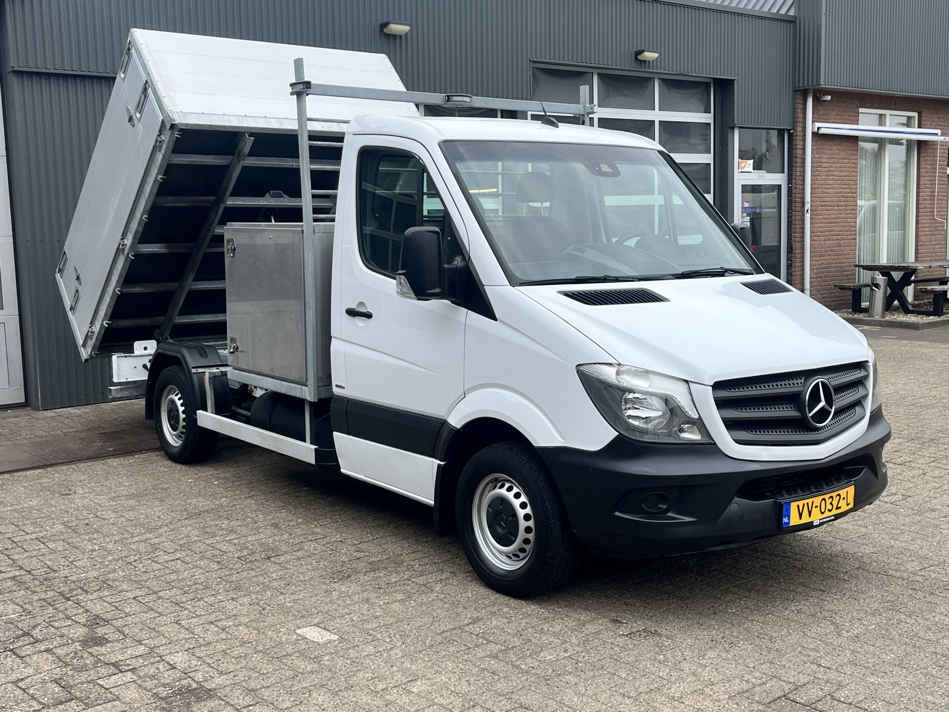 Mercedes-Benz Sprinter 316 1.8 NGT 366 CNG en Benzine 157pk, Auto's, Automaat, Gebruikt, CNG (Aardgas), Wit