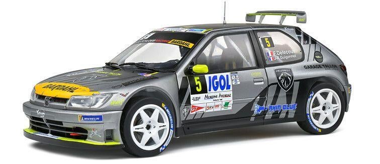 Peugeot 306 Maxi Rally du Mont Blanc #5 '21 - 1:18 - Solido, Hobby en Vrije tijd, Solido, Solido, Rue de L' Ecusson 2, 56120 Josselin France