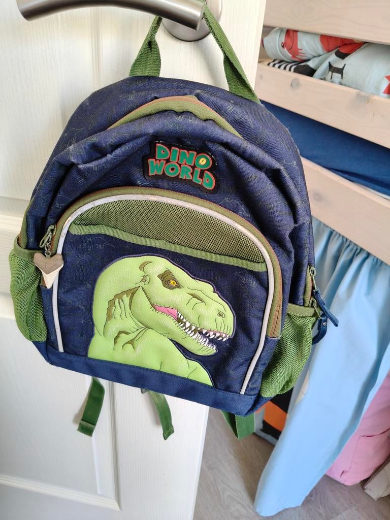 Dino World Rugzak, Ophalen of Verzenden, Gebruikt, Overige merken