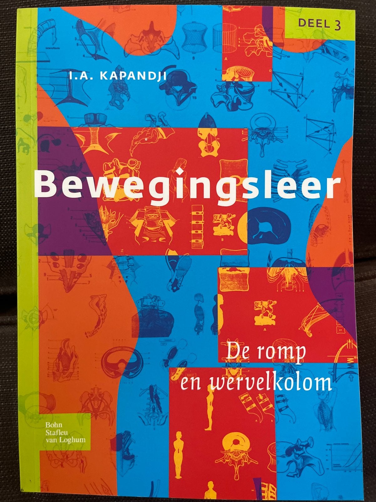 Bewegingsleer 3: De romp en wervelkolom - I.A. Kapandji, Boeken, Ophalen of Verzenden, Beta, Zo goed als nieuw, HBO