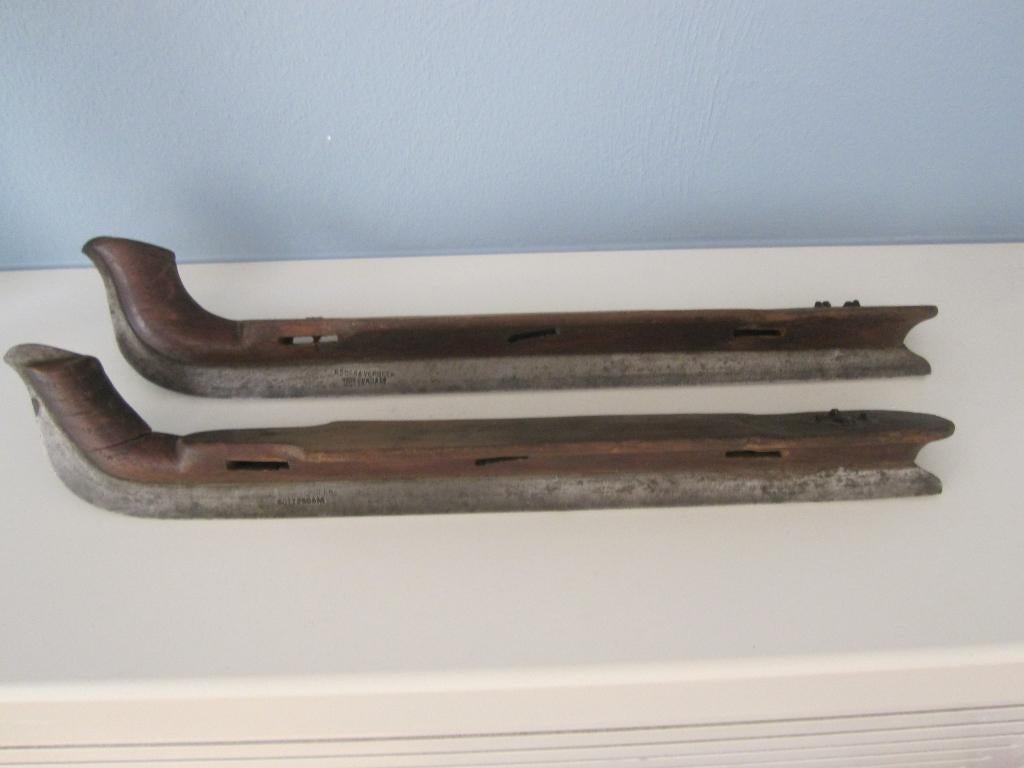 houten schaatsen Z.H., Antiek en Kunst, Ophalen of Verzenden