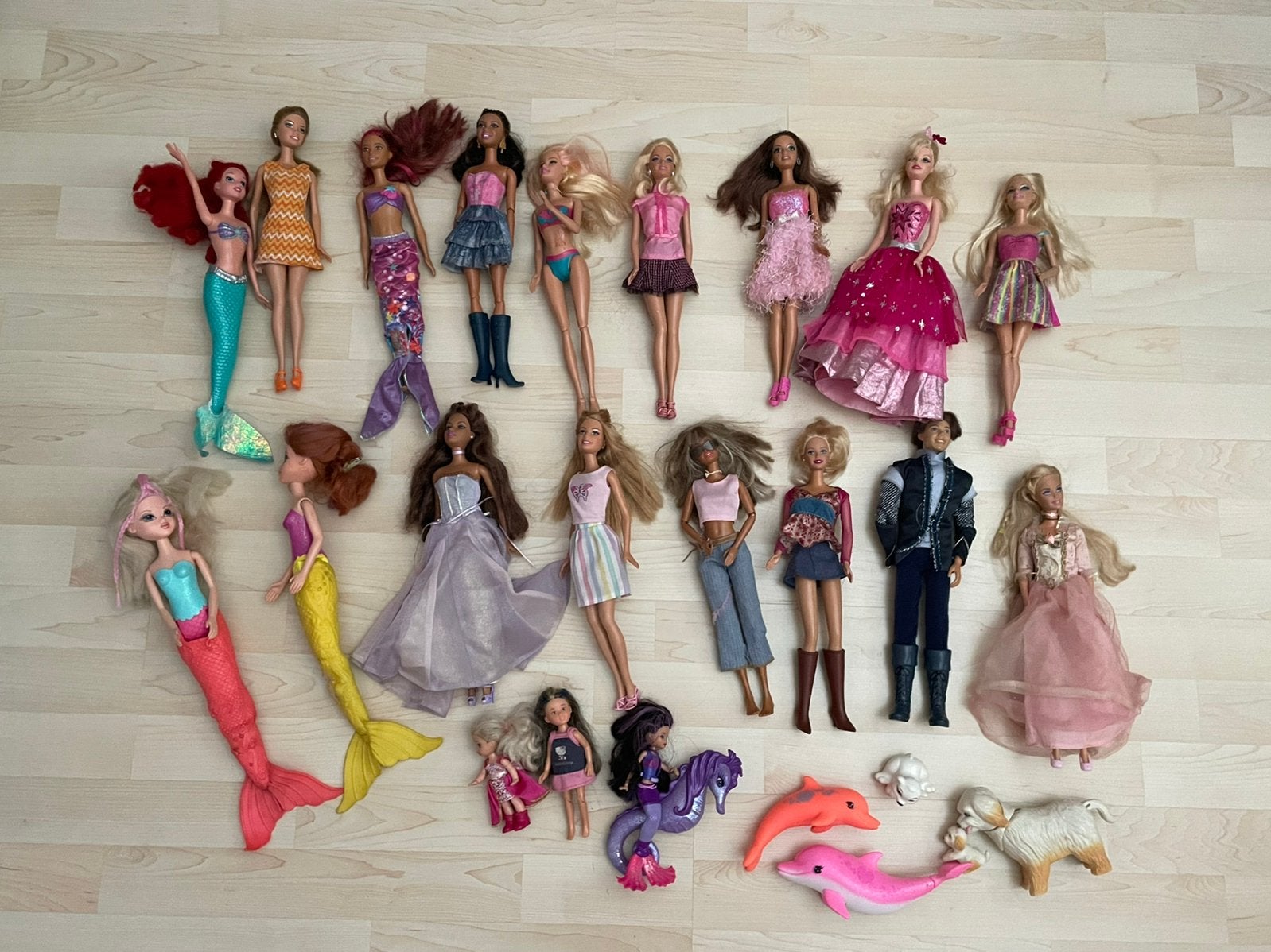 Barbies, Ophalen, Gebruikt, Barbie