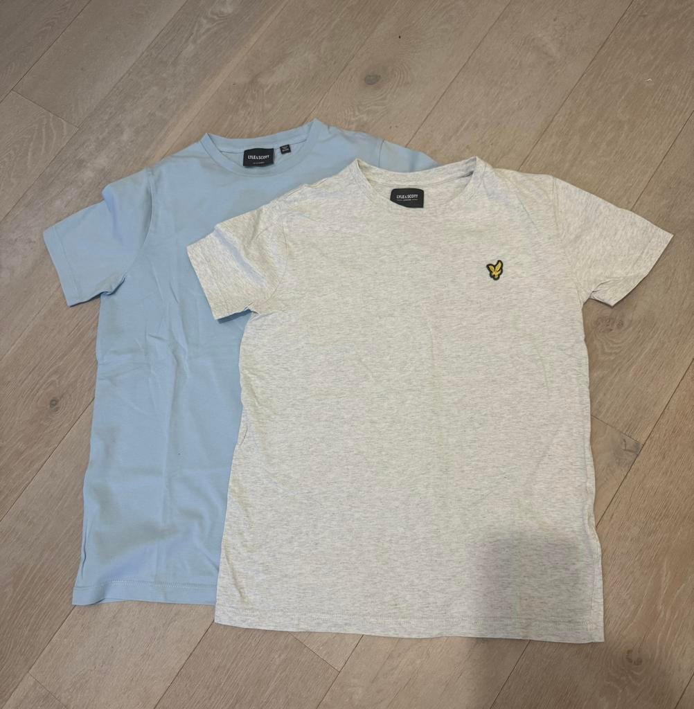 T-shirt Lyle & Scott, Ophalen, Zo goed als nieuw, Maat 46 (S) of kleiner, Blauw