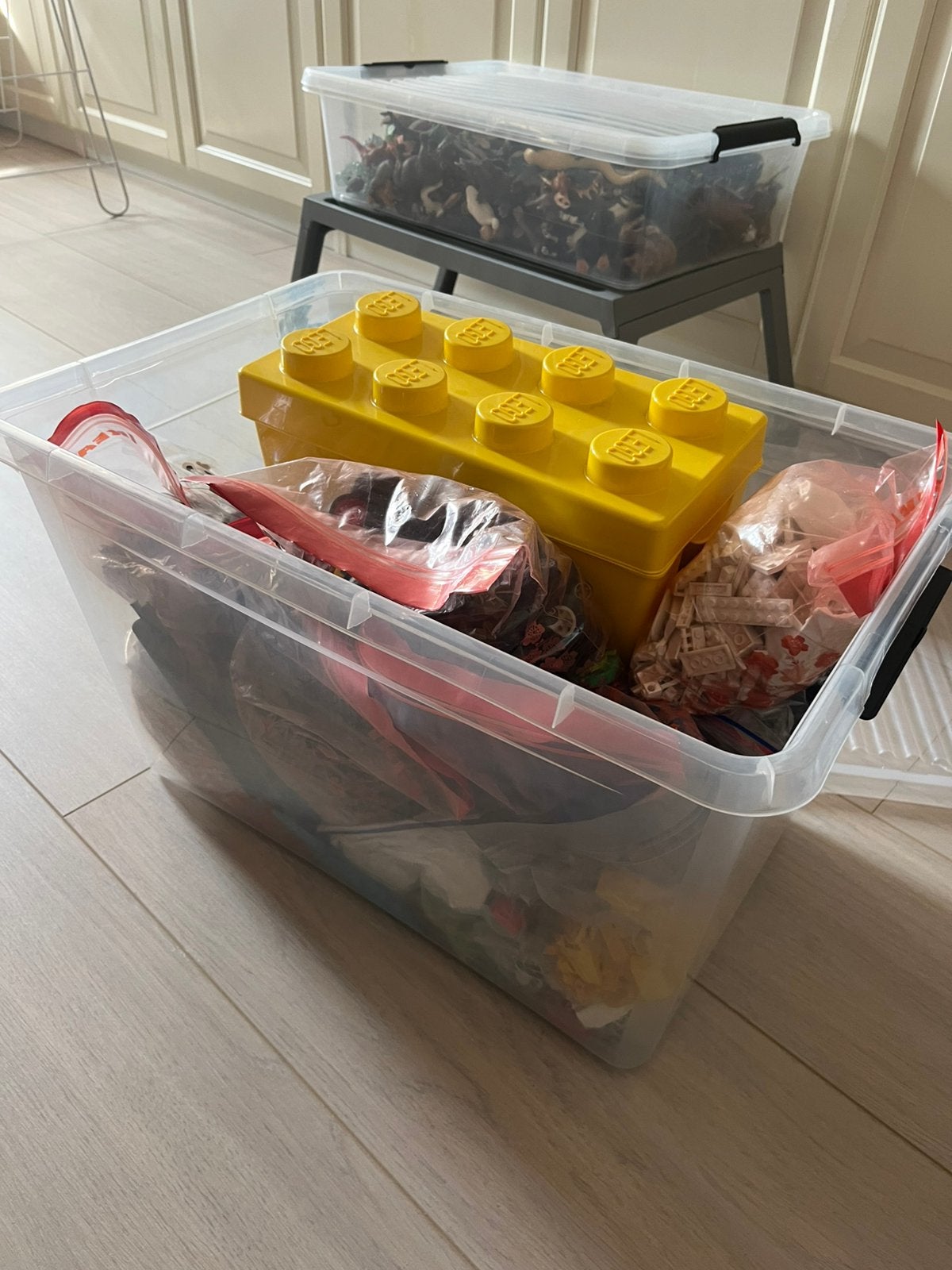 Grote partij originele LEGO bakken boekjes deels gesorteerd, Ophalen of Verzenden