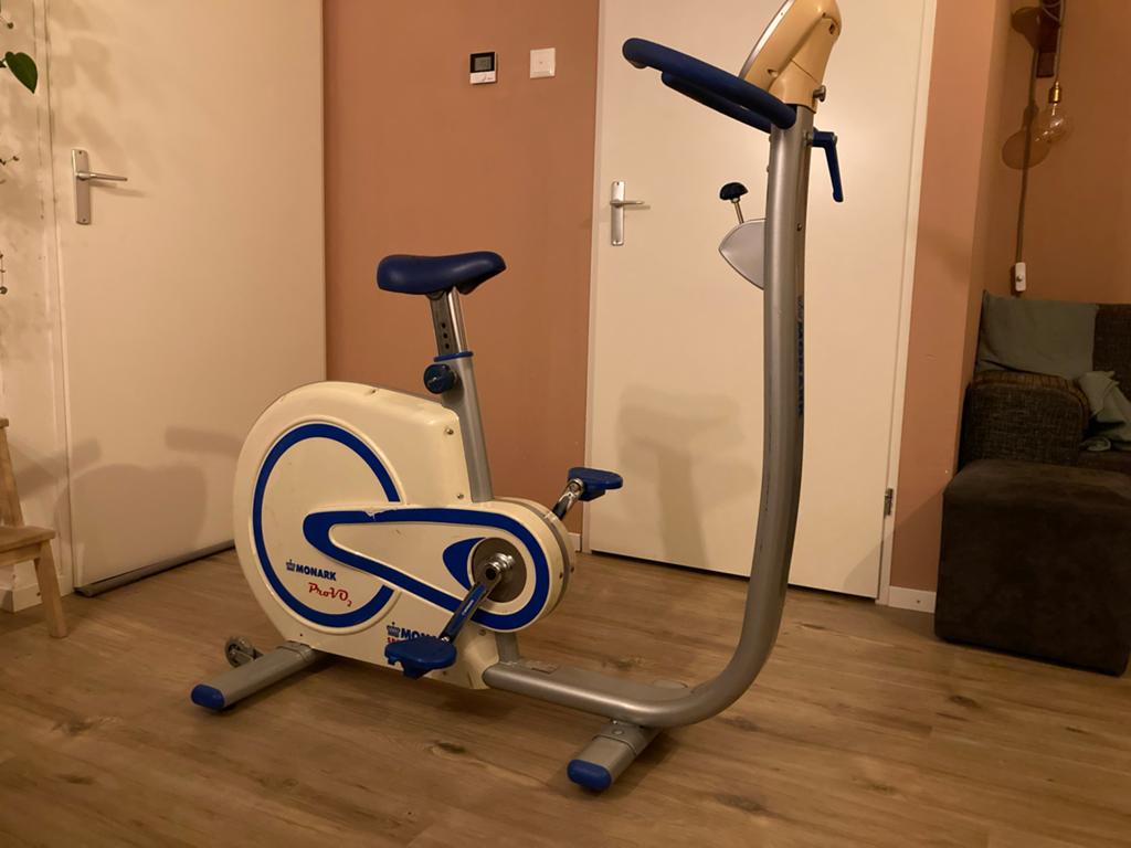 Professionele Monark Ergometer - Ideaal voor Wattage Trainin, Gebruikt, Ophalen of Verzenden, Metaal, Benen