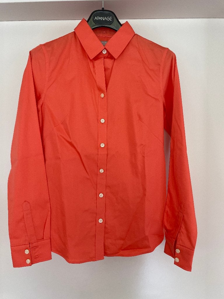 Banana Republic: NIEUW oranje bloesje maat S, Verzenden, Nieuw, Oranje, Maat 36 (S)