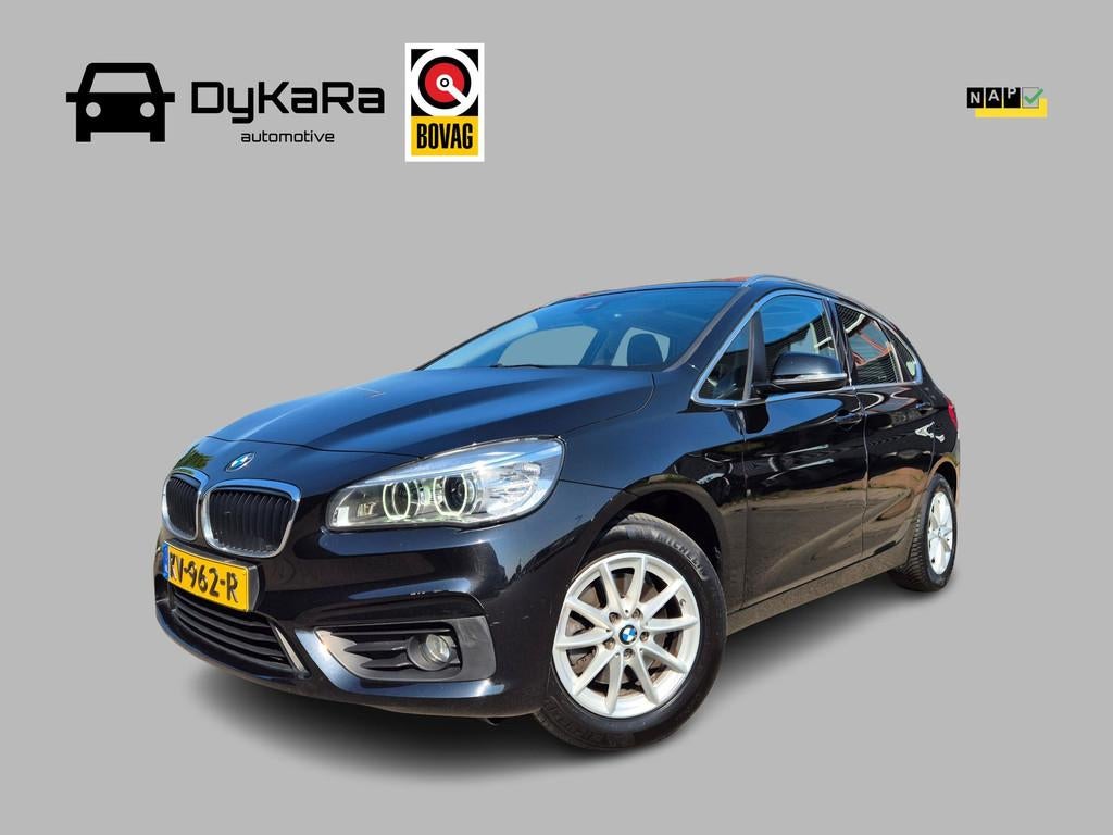 BMW 2-serie Active Tourer 218i Cent. Exec Aut. Pano Trekhaak, 1345 kg, Gebruikt, Euro 6, Origineel Nederlands