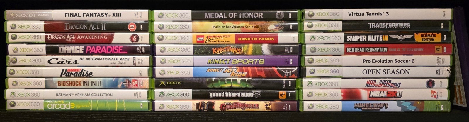 Lot Xbox 360 Games Te Koop!, 1 speler, Ophalen of Verzenden, Avontuur en Actie