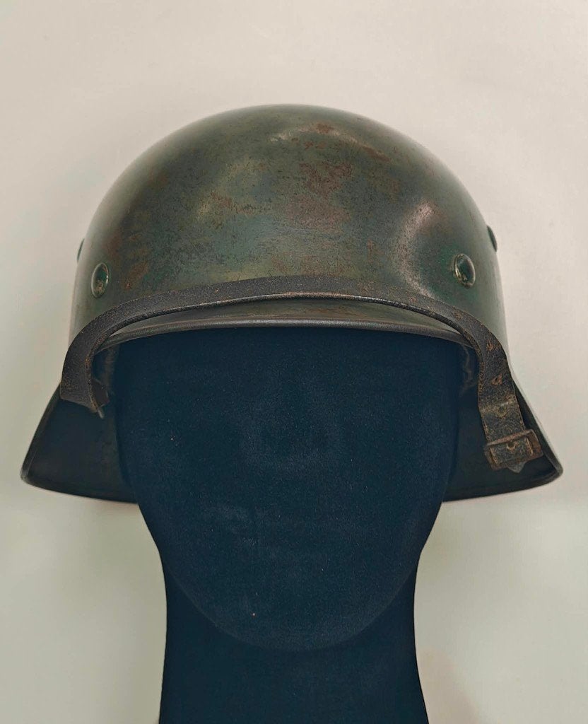 ww2 DD helm Duits, Verzamelen, Ophalen of Verzenden, Landmacht, Duitsland, Helm of Baret
