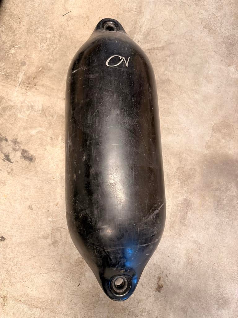 Zwarte stootwil / fender mt 72x25cm, Watersport en Boten, Ophalen, Gebruikt, Overige typen