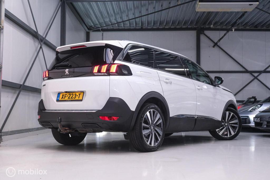 Peugeot 5008 1.2 PureTech Advanced Grip Control Allure | 7p, Auto's, Voorwielaandrijving, Gebruikt, 1199 cc, Wit