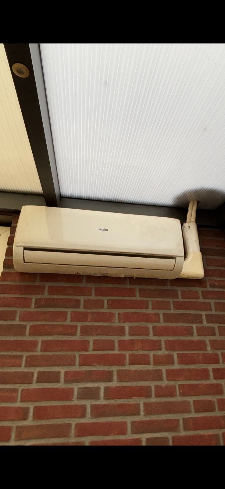 Haier split airco – werkend – zelf demonteren, Verwarmen, 3 snelheden of meer, Ophalen of Verzenden, Zo goed als nieuw