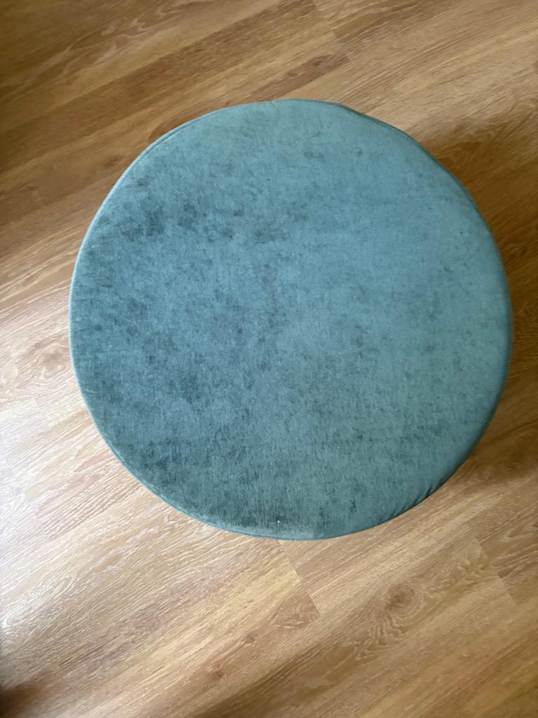Intratuin poef/hocker, 75 cm diameter, Ophalen, Zo goed als nieuw, Bord