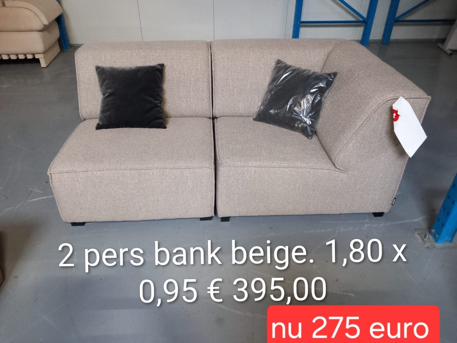 Diverse modellen banken: showmodellen en nieuw, Huis en Inrichting, Banken | Bankstellen, Nieuw, Rechte bank, Tweepersoons, 150 tot 200 cm
