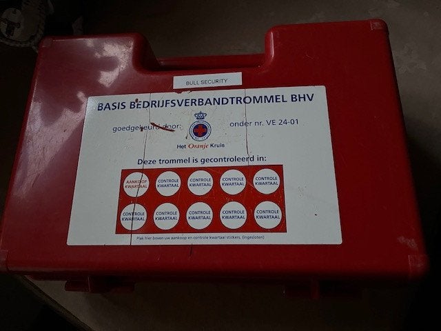 Verbandtrommel, Diversen, Verpleegmiddelen, Ophalen of Verzenden, Zo goed als nieuw