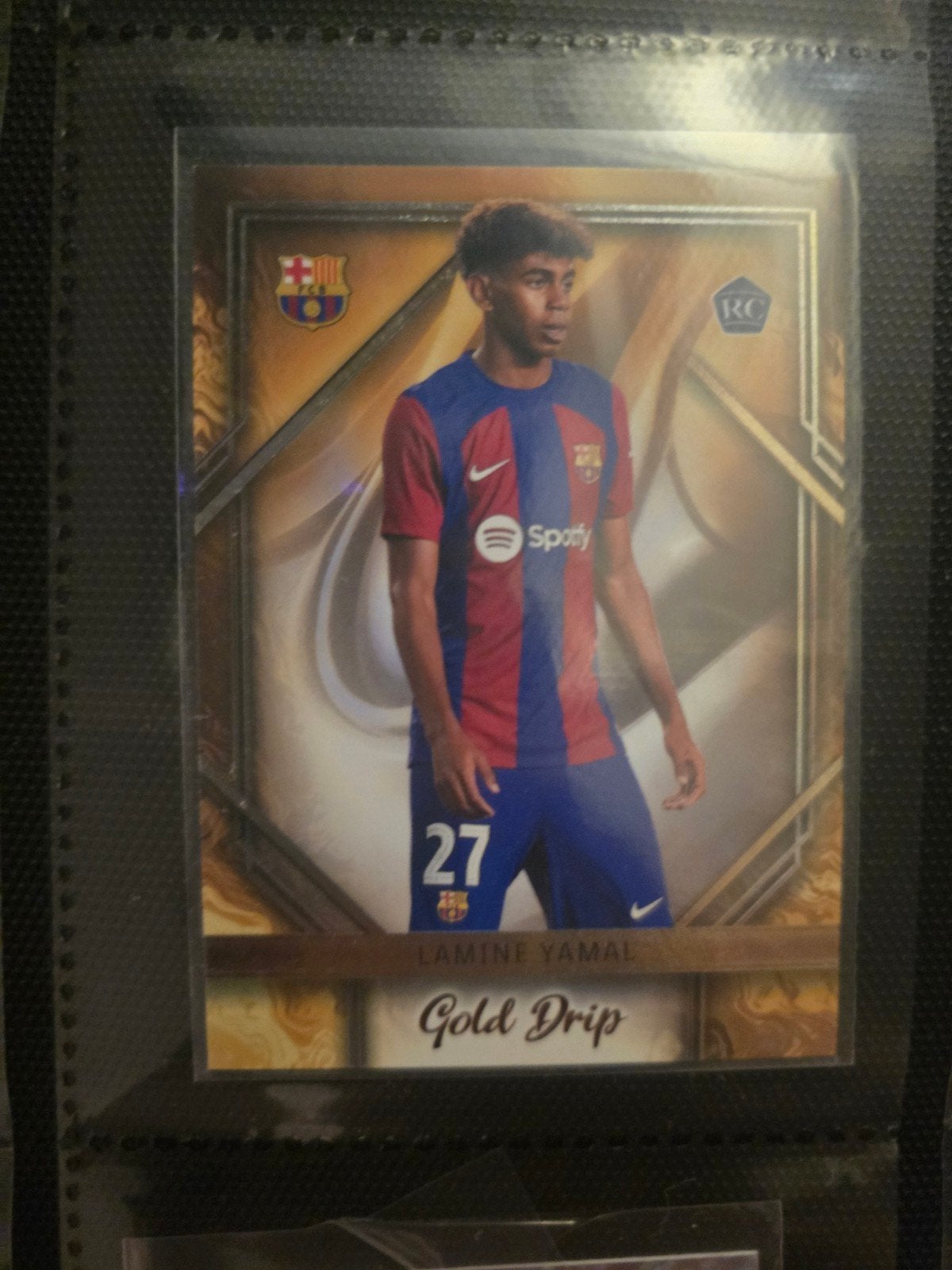 Topps Lamine Yamal Gold drip Rookie Card
Lamine Yamal Gold d, Ophalen of Verzenden, Zo goed als nieuw, Plaatje