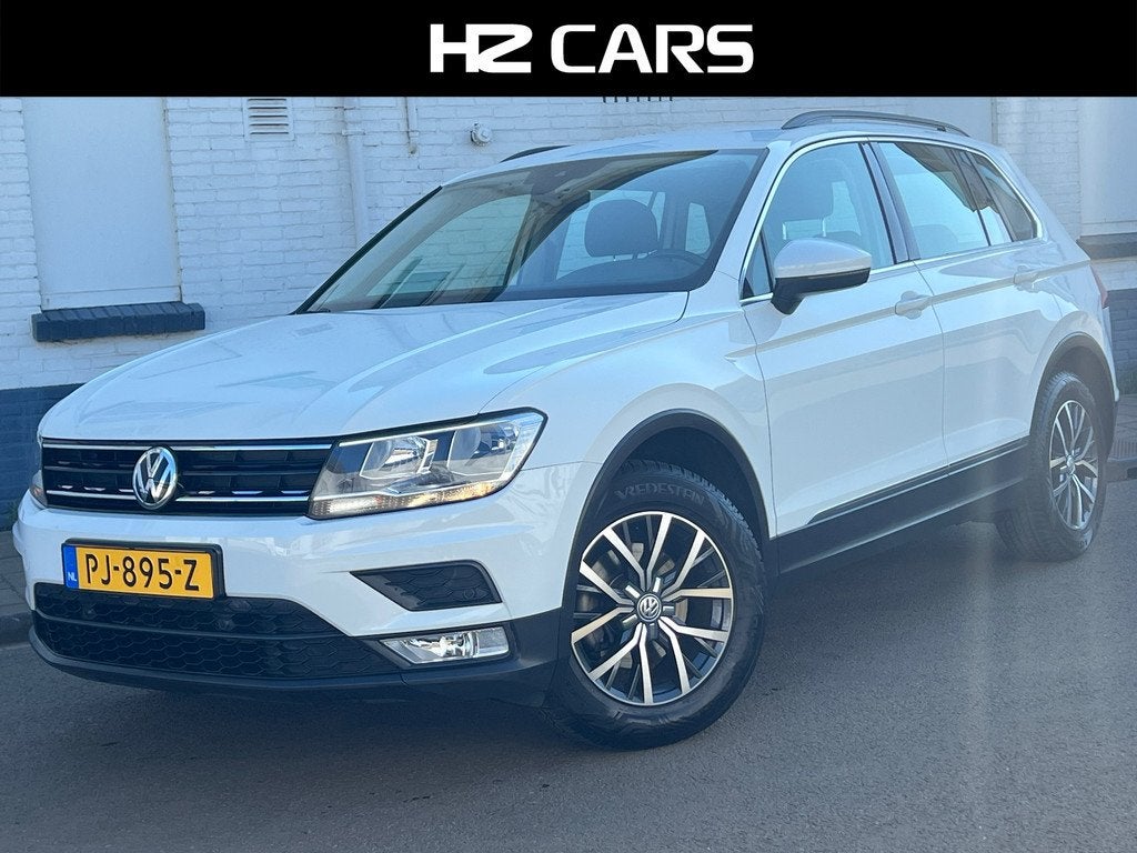 Volkswagen Tiguan 1.4 TSI ACT Comfortline/Automaat/Trekhaak/, Auto's, Volkswagen, Stof, 4 cilinders, 150 pk, Wit