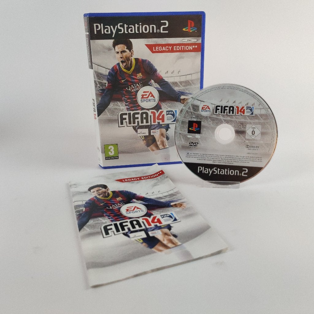 Fifa 14 Legacy Edition Playstation 2 compleet || Nu € 34.99, Spelcomputers en Games, Games | Sony PlayStation 2, Gebruikt, 1 speler