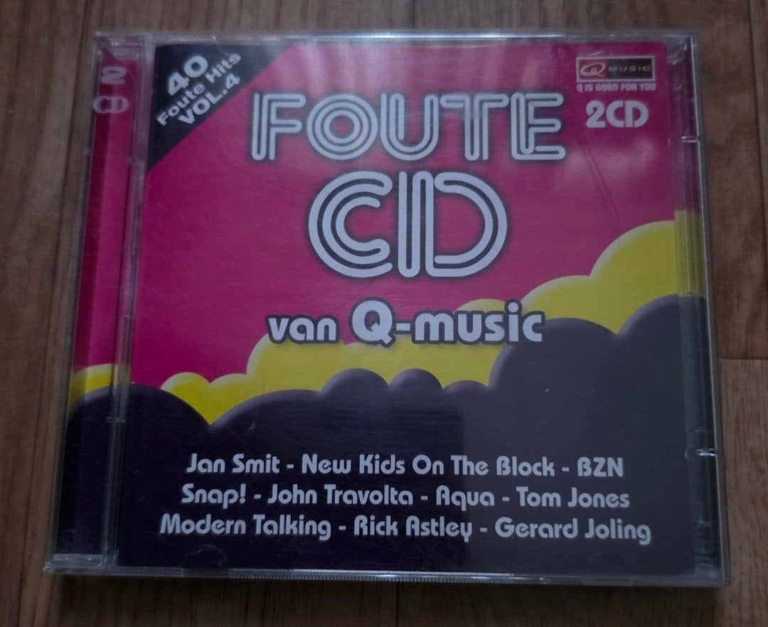 Foute Cd Van Q-Music Vol.4 Dubbel Cd, Ophalen of Verzenden, Zo goed als nieuw