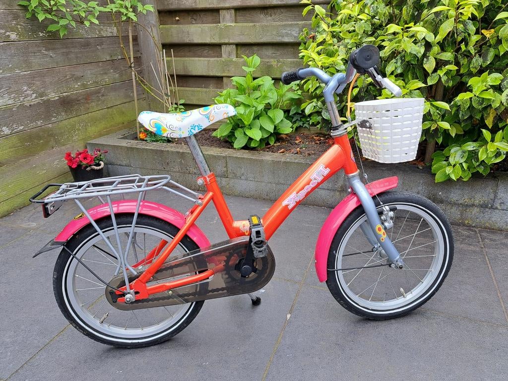 Yipeeh  16 inch meisjes fiets K3, Fietsen en Brommers, Fietsen | Meisjes, Ophalen of Verzenden, Gebruikt, Handrem