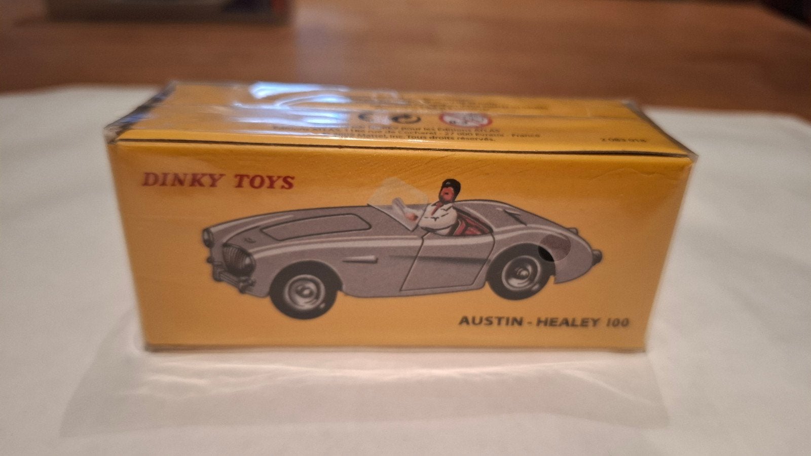 Dinky Toys - Atlas Austin-Healey 100 - Nieuw in doos, Ophalen of Verzenden, Nieuw, Auto