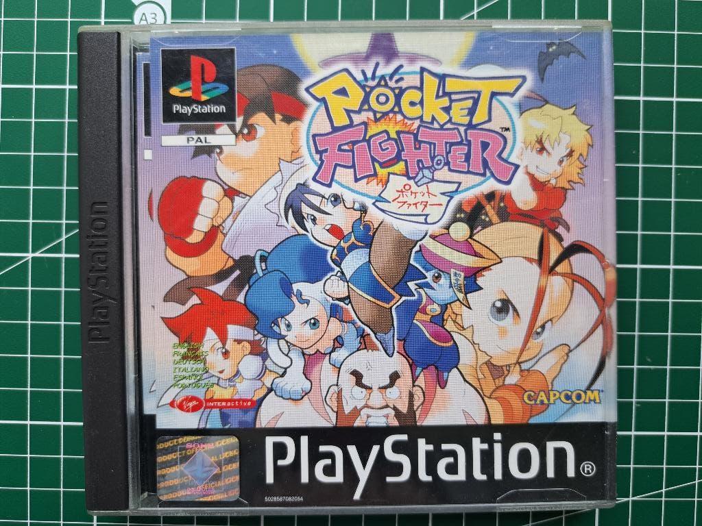 Retro PS1 Games Star Ocean & Pocket Fighter (PAL), Gebruikt, Vechten, 2 spelers, Eén computer