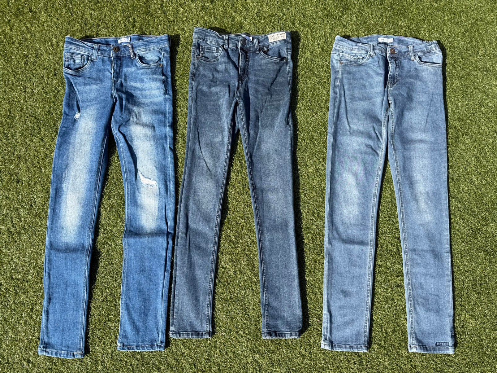 3 name-it spijkerbroeken, Ophalen of Verzenden, Zo goed als nieuw, Maat 158