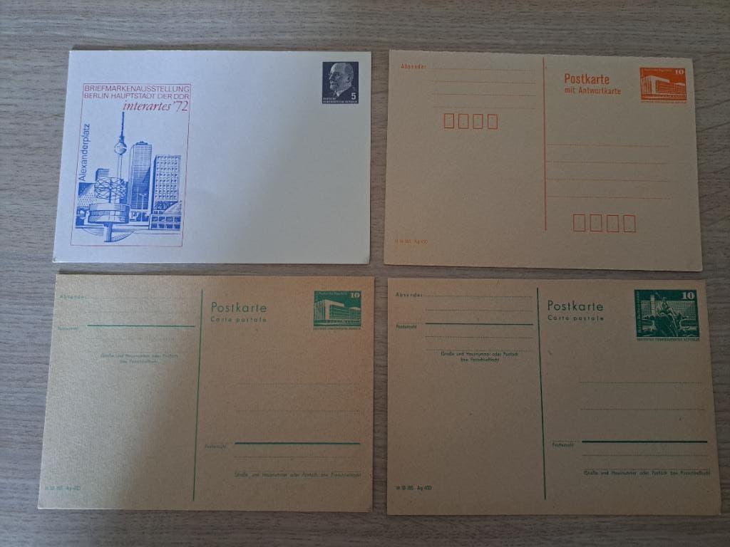DDR briefkaarten (2), Ophalen of Verzenden, Briefkaart