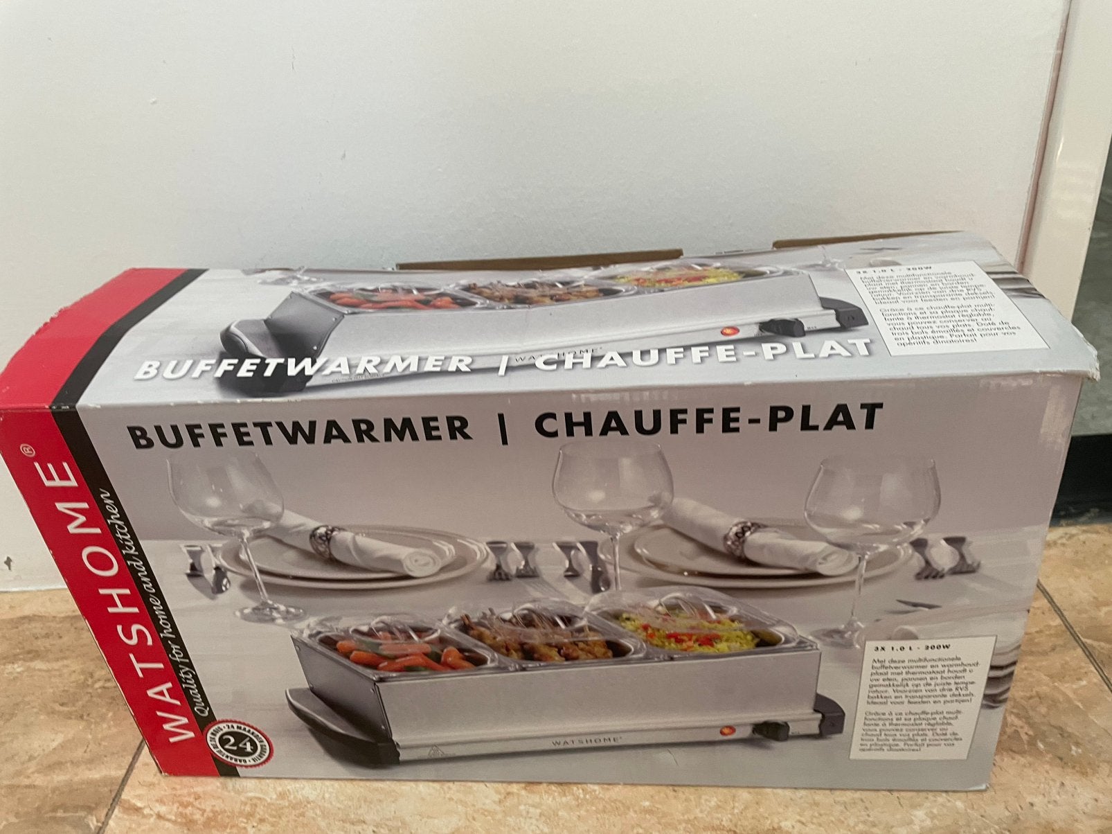 Nieuwe watshome buffetwarmer, Ophalen of Verzenden, Nieuw