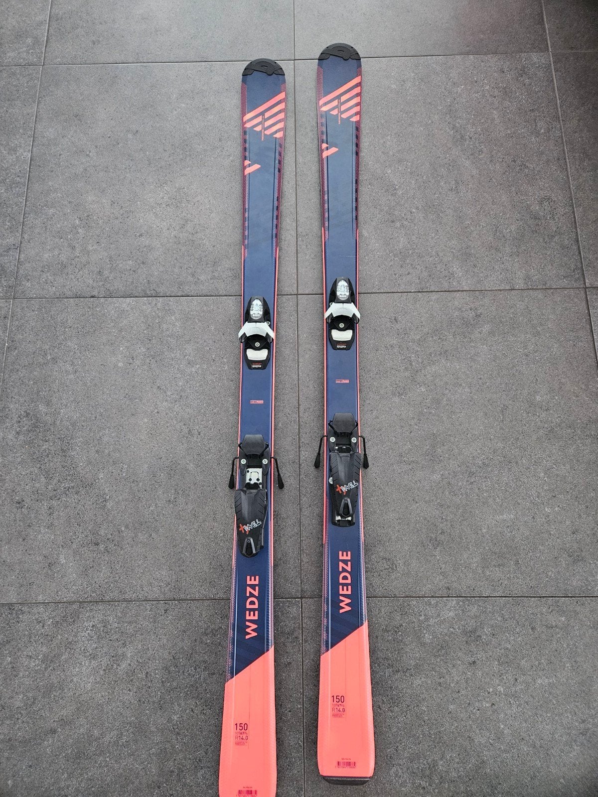 Wedze Ski's 150 cm met bindingen -  helemaal nieuw, 140 tot 160 cm, Nieuw, Skiën, Ski's