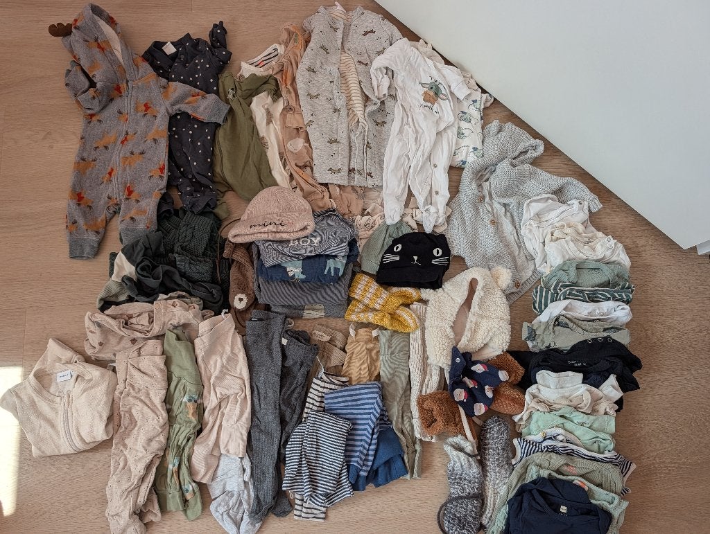 Newborn kledingpakket maat 50-62, Ophalen of Verzenden, Gebruikt, Maat 50