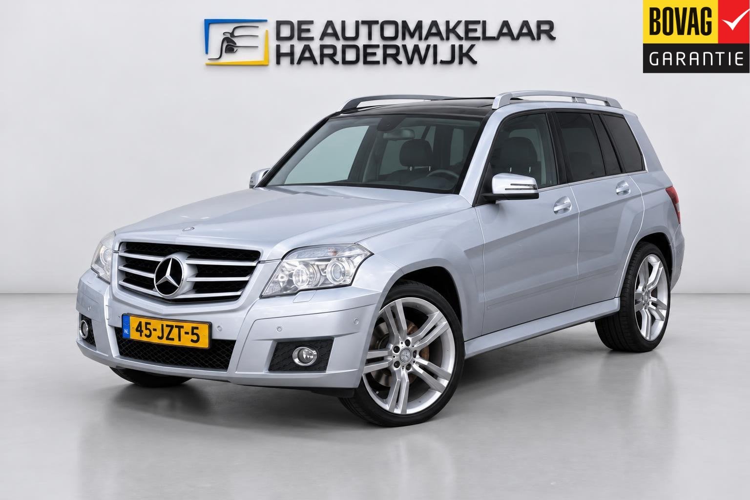 Mercedes-Benz GLK-klasse 280 4-Matic | 1E EIGENAAR | 61.577, Auto's, Automaat, Gebruikt, Zwart, 2000 kg