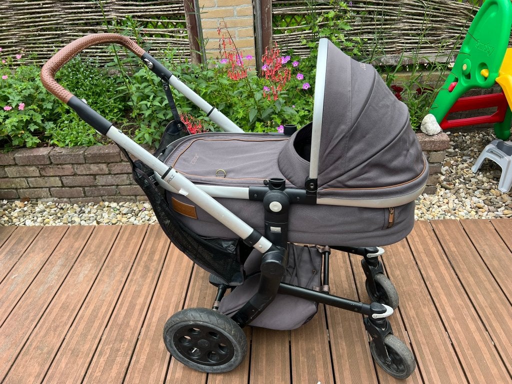 Joolz reiswieg, wandelwagen, autostoel en adapter, Gebruikt, Verstelbare duwstang, Combiwagen, Ophalen