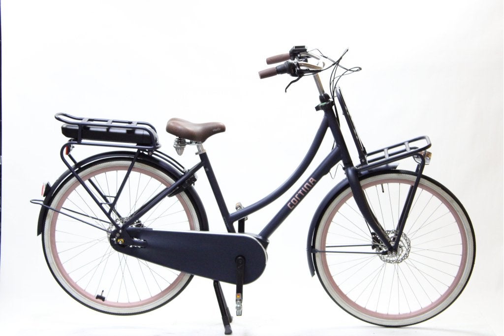 Cortina E-U4 Transport L50 Denim Mill.Blue elektrische fiets, Overige merken, Gebruikt, Gewoonfietsen, Industrieweg 23, 2712 LA Zoetermeer