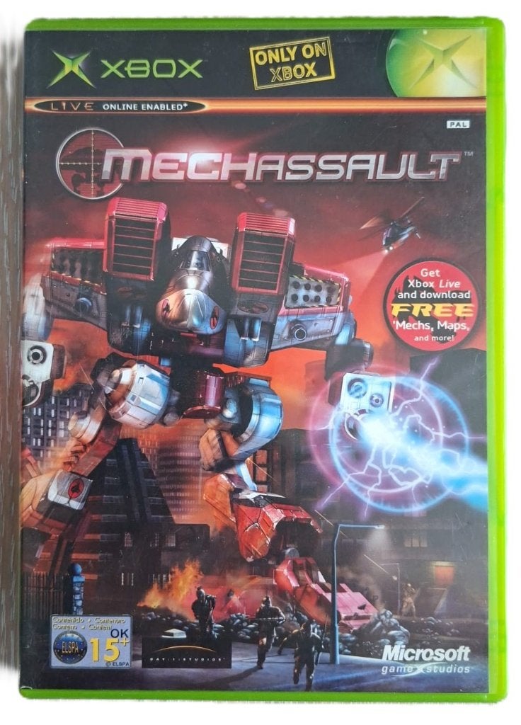 MechAssault – Xbox, Online, Shooter, 1 speler, Ophalen of Verzenden