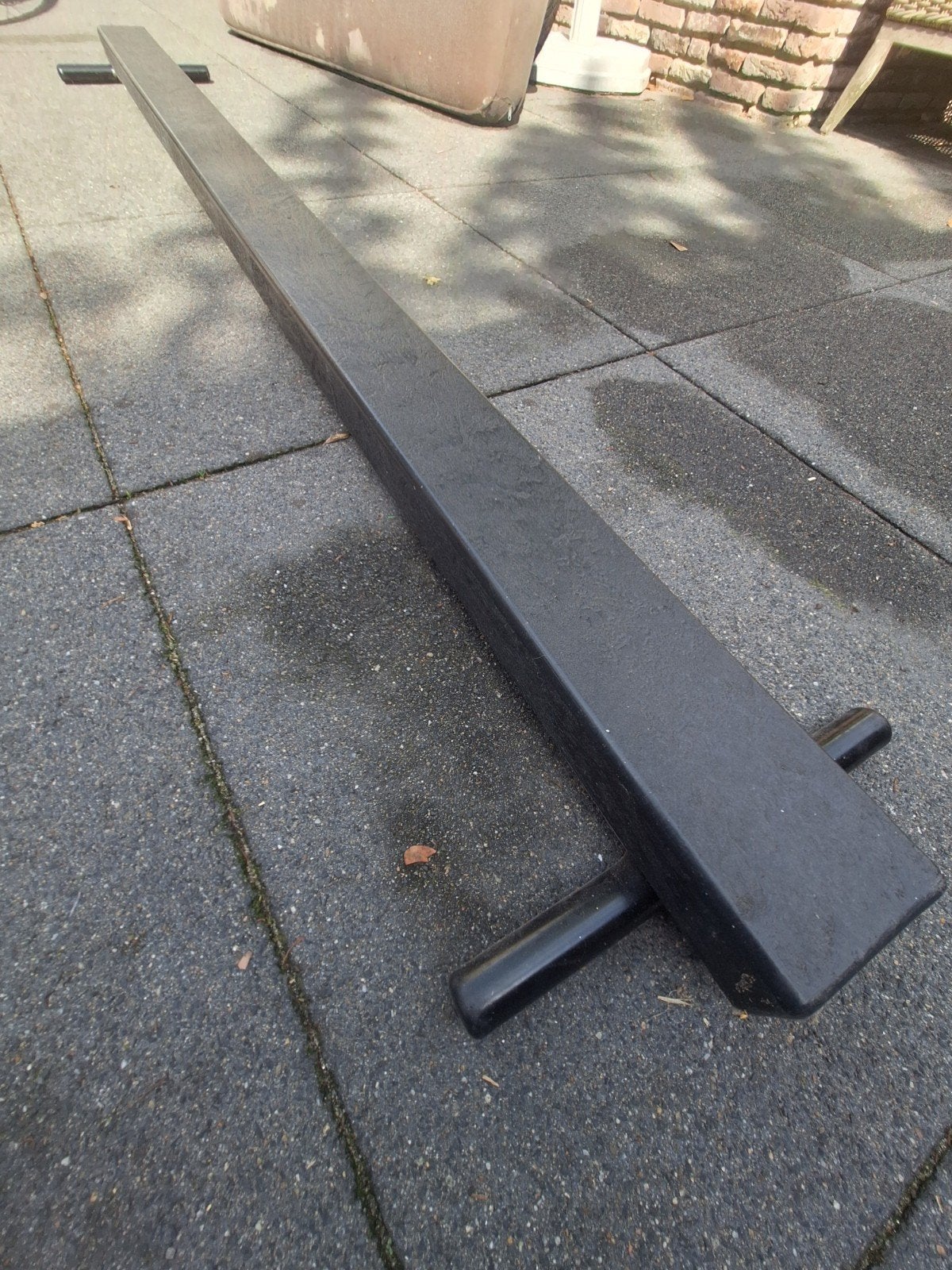 Turnbalk, Ophalen, Gebruikt, Zwart, Materiaal