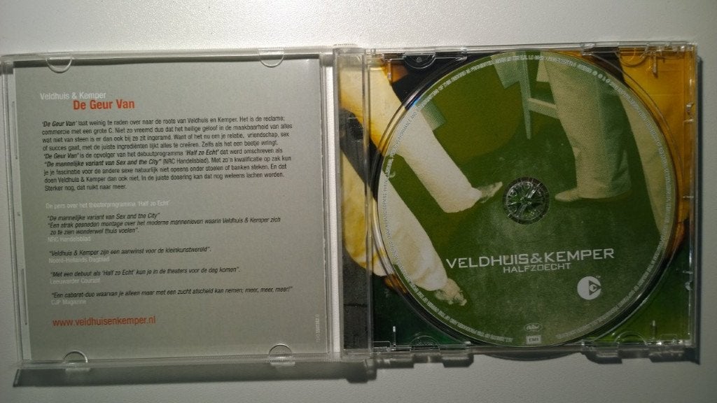 Veldhuis & Kemper - Half Zo Echt, Ophalen of Verzenden, Zo goed als nieuw, Pop, Album
