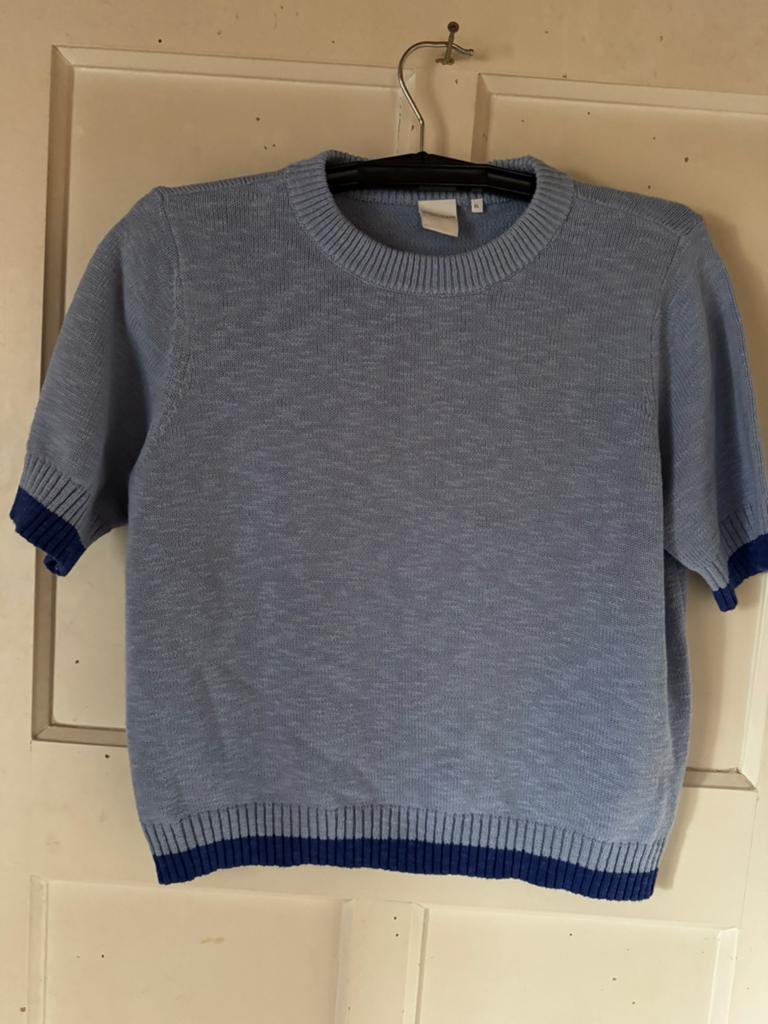 Josephine & Co leuke katoenen trui maat XL, Ophalen of Verzenden, Zo goed als nieuw, Maat 46/48 (XL) of groter, Blauw
