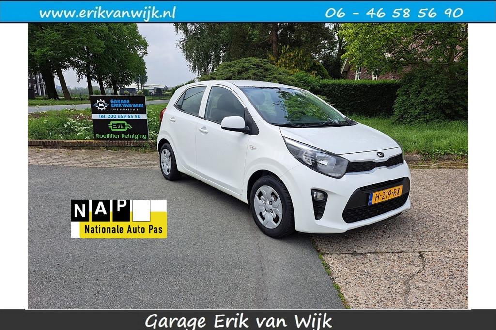 Kia Picanto 1.0 MPi ComfortPlusLine Airco/Android/Apple 5 de, Voorwielaandrijving, Gebruikt, Euro 6, 4 stoelen