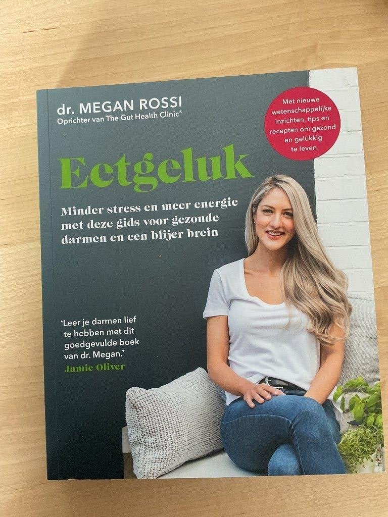 Eetgeluk van Megan Rossi, Ophalen of Verzenden, Gezondheid en Conditie, Megan Rossi, Zo goed als nieuw