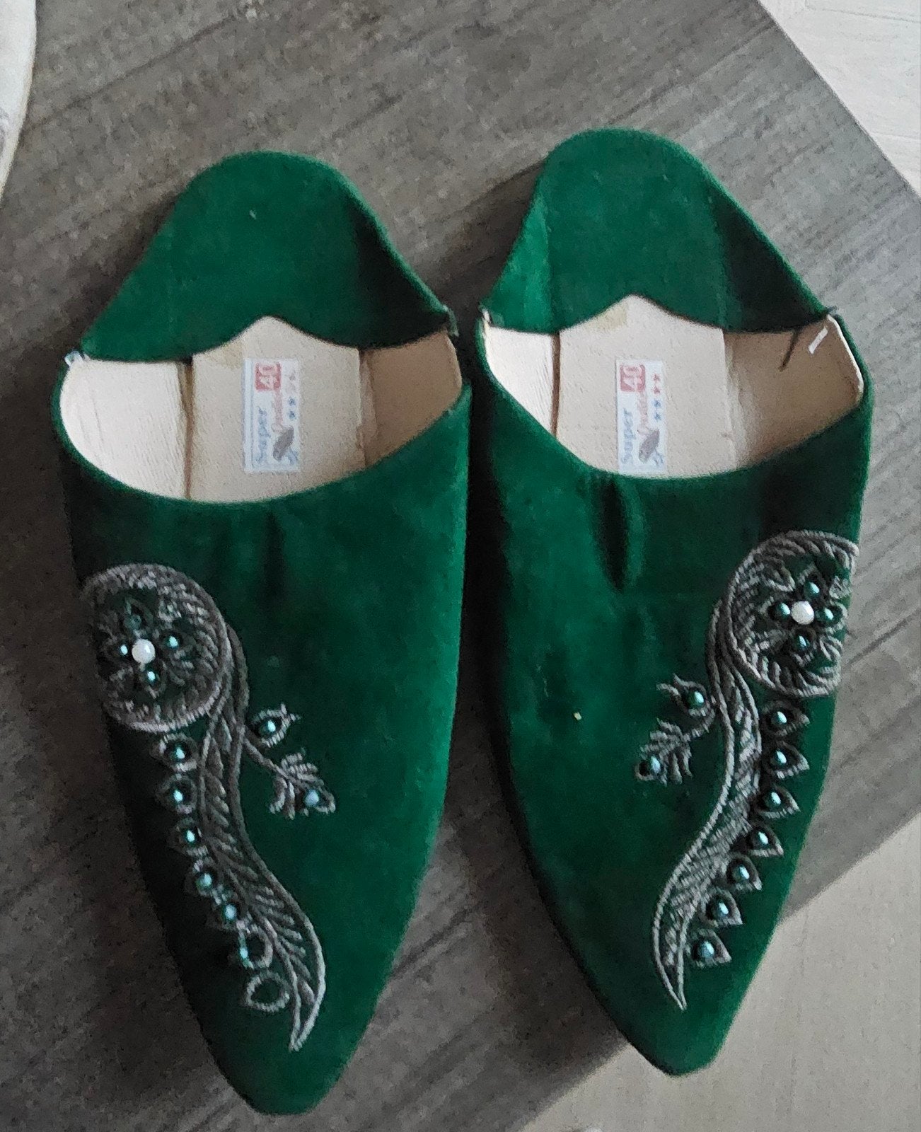 Sara handgemaakte babouche slippers maat 39/40, Ophalen of Verzenden, Nieuw