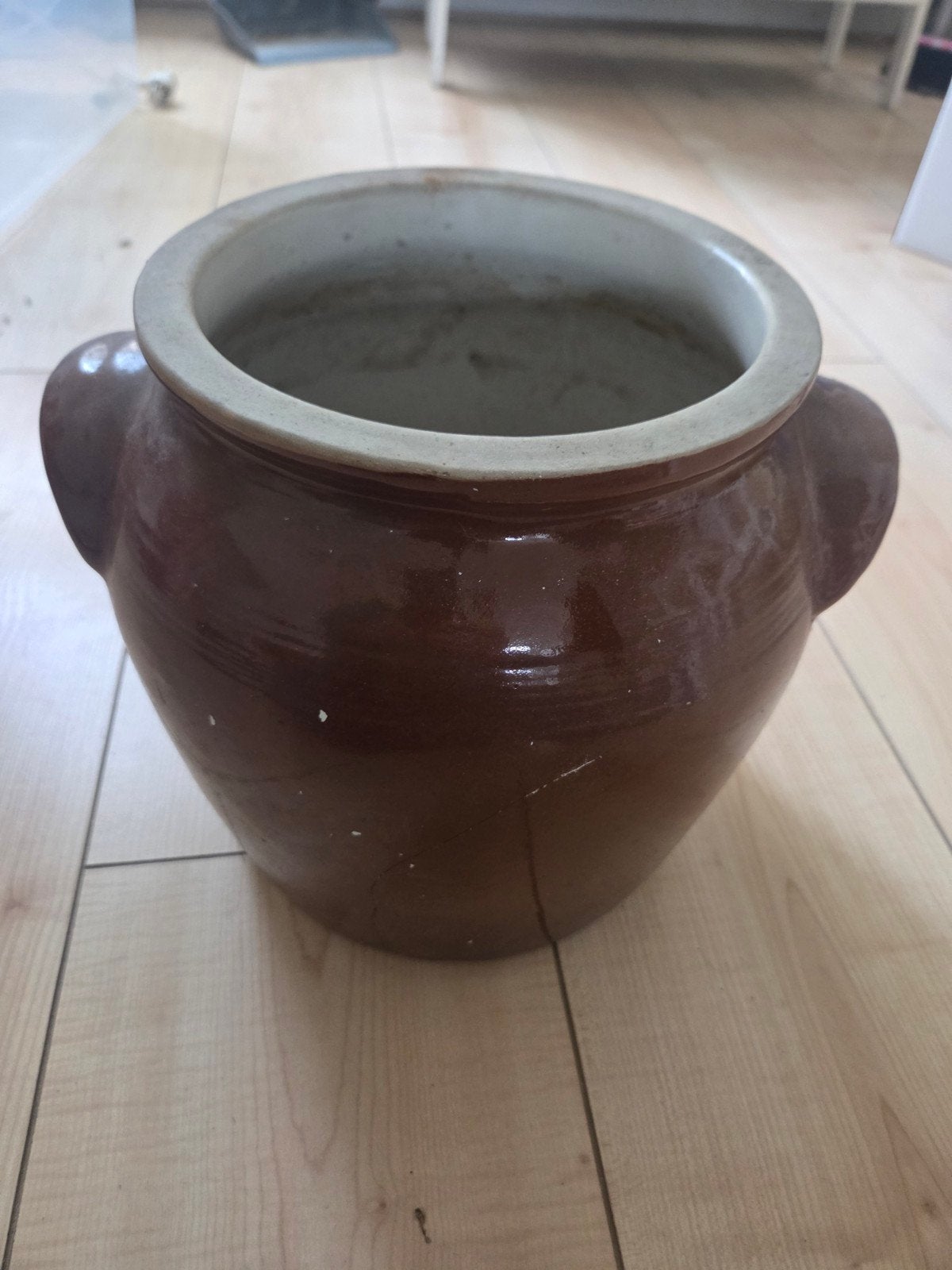 Vintage Franse Grespot (Pot à Confit) - Decoratief, Ophalen