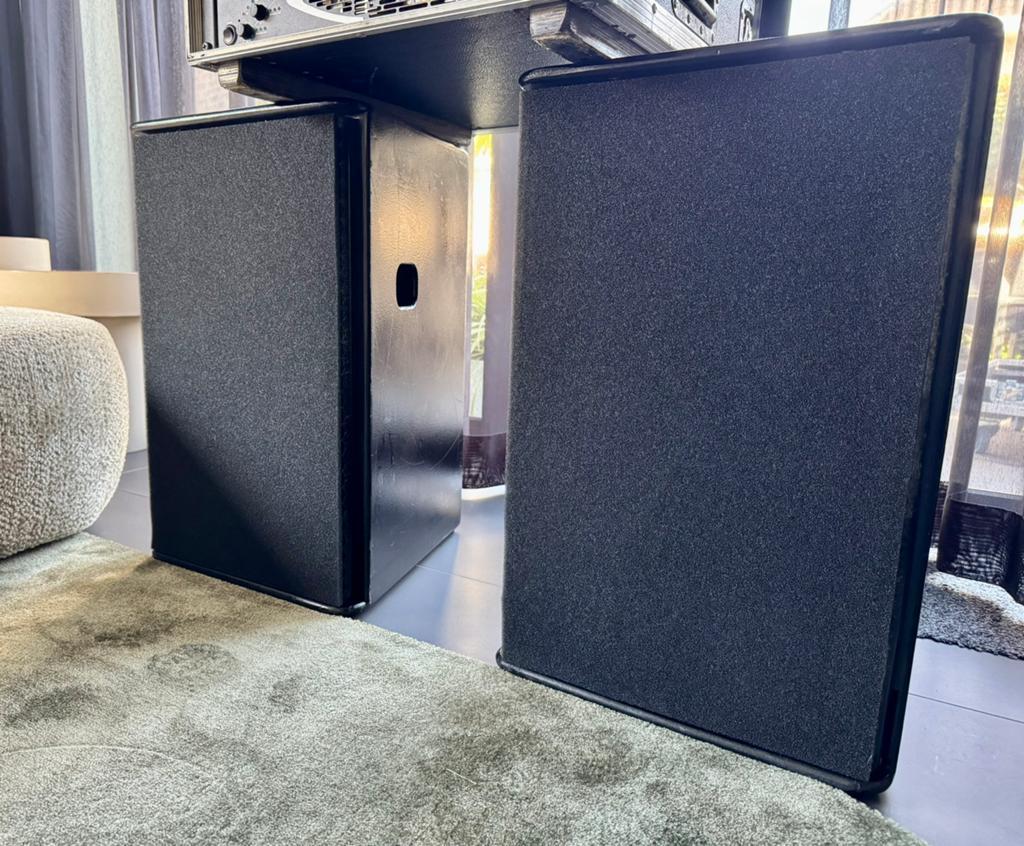 NEXO PS15 Subwoofers + Bass Extenders (complete set), Audio, Tv en Foto, Luidsprekers, Zo goed als nieuw, 120 watt of meer, Front, Rear of Stereo speakers