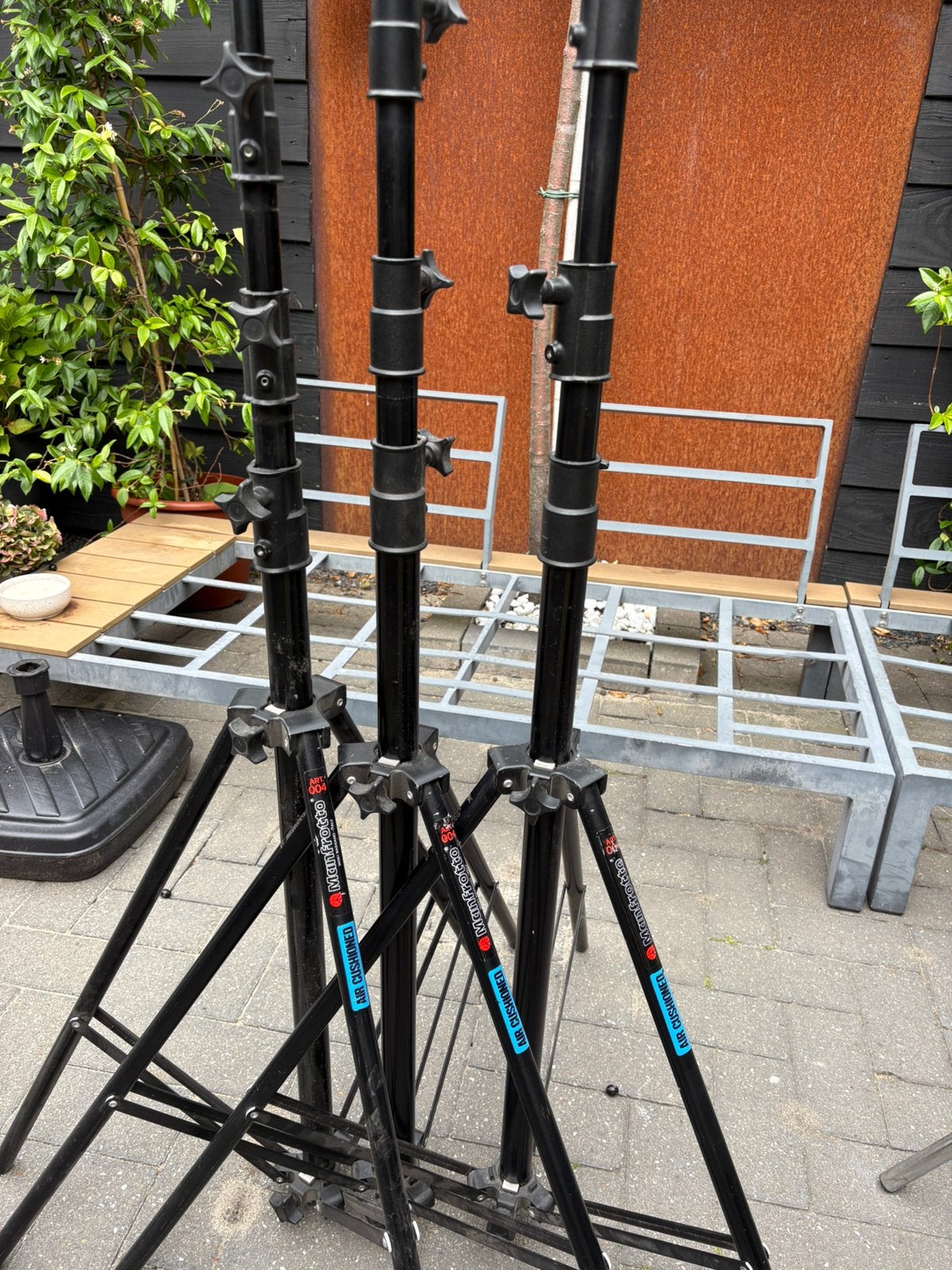 Manfrotto 1004BAC Master lampstatief, Ophalen, Gebruikt, 175 cm of meer, Manfrotto
